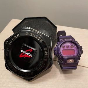 Purple Casio G Shock DW-6900CC-6JF